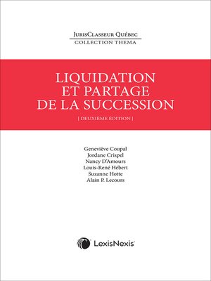 cover image of Thema - Liquidation et partage de la succession